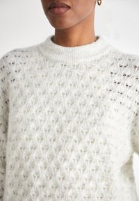 Samsøe Samsøe ANOUR  - Strickpullover - white mel
