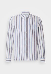 TEXTURED STRIPE SHIRT - Shirt - lavender