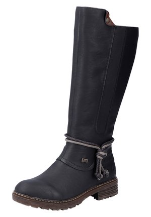 Boots - schwarz/brown