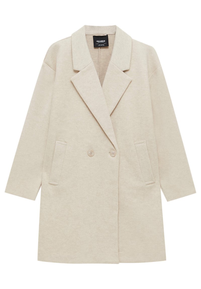 PULL&BEAR Mantel beige mêleerd