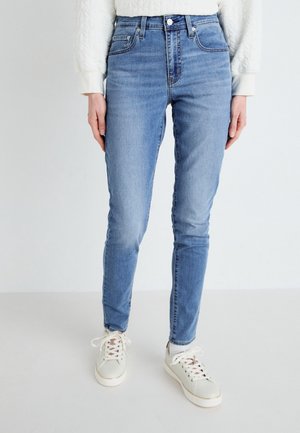 Skinny-Farkut - blue denim