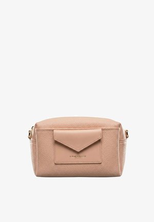 LANCASTER, LANCASTER SAC TROTTEUR ZIPPE MAYA DOUBLE KBA 517-106 POUDRE - Sac bandoulière - poudre
