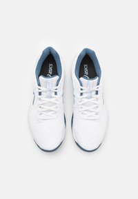 ASICS NETBURNER BALLISTIC 3 - Chaussures de volley - white/vintage indigo