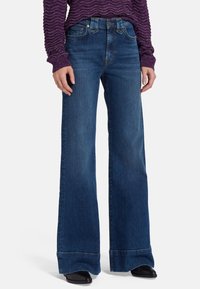 7 for all mankind - WESTERN MODERN DOJO - Flared jeans - dark blue Miniatyrbild 1