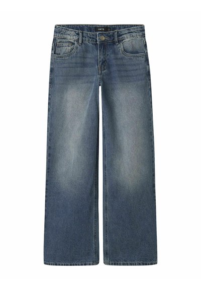 ONLY KIDS KOGJUICY Pantalon Wide Leg Denim – Jean Large Fille Medium Blue, Taille 164