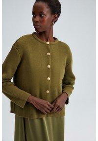 Touché Privé Kardigán - khaki
