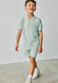 Baker by Ted Baker REGULAR FIT - TEXTURED SET  - Træningsbukser - sage green