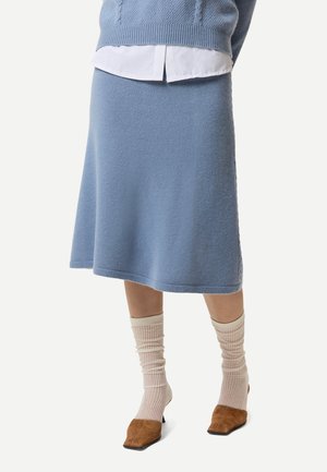 A-LINIEN  - A-linjekjol - blue