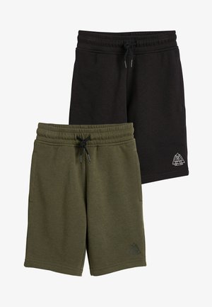 2 PACK SHORTS - Rövidnadrágok - black