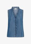 SLEEVELESS - Top - jaspar blue denim