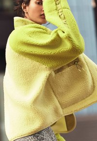 Next FIT - POPPER FRONT - Fleecejas - lime green