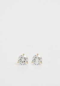 TRIO PRONG STUDS - Auskarai - clear/gold-coloured