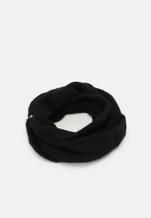 PLUSH SCARF - Kruhová šála - black
