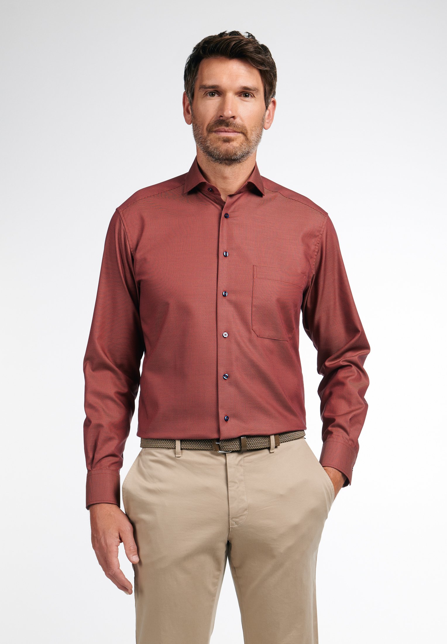 Eterna Shirt - blau/blue - Zalando.de