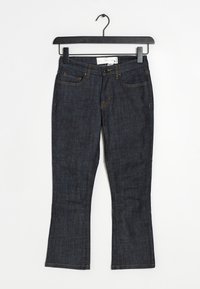 Victoria Victoria Beckham Široké džíny - black