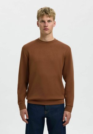 SLHEMANUEL SOFT CREW NECK NOOS - Sweatshirt - soft silt