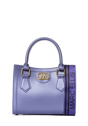 Handtasche - purple and gold