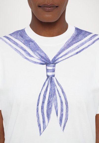 MOSCHINO OLIVIA - Printtipaita - fantasia bianco