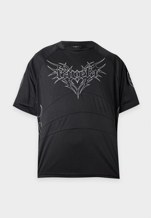 FAVELA, TRIBAL OUTLINE - Μπλουζάκι με στάμπα - black