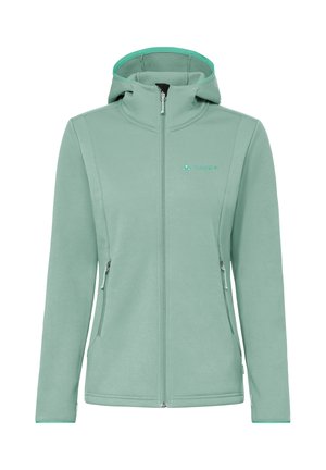 Vaude, VAUDE JACKEN WOMEN'S IDRIS FLEECE HOODY - Fleecejas - dusty fern