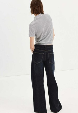 Mango, ADULT - Polo - dark blue white