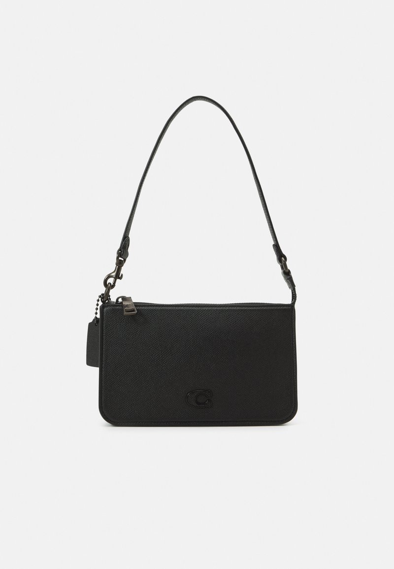 Coach POUCH BAG IN CROSSGRAIN UNISEX Handbag black Zalando.ie