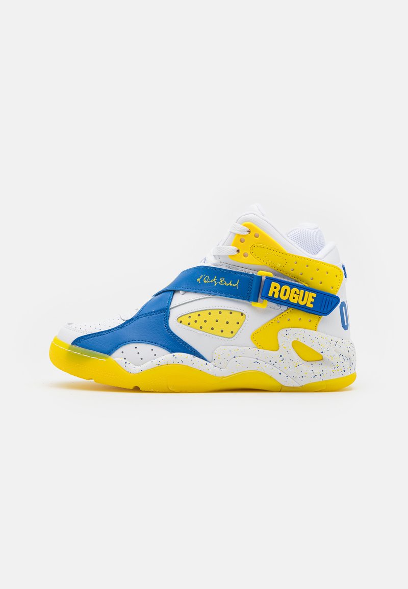 Patrick Ewing ROGUE X ODB - Baskets montantes - white/royal/yellow