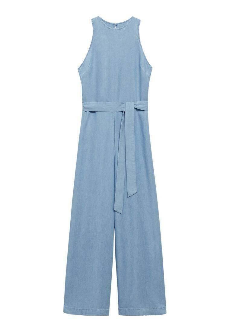 Mango Jumpsuit lichtblauw Mango Jumpsuit lichtblauw