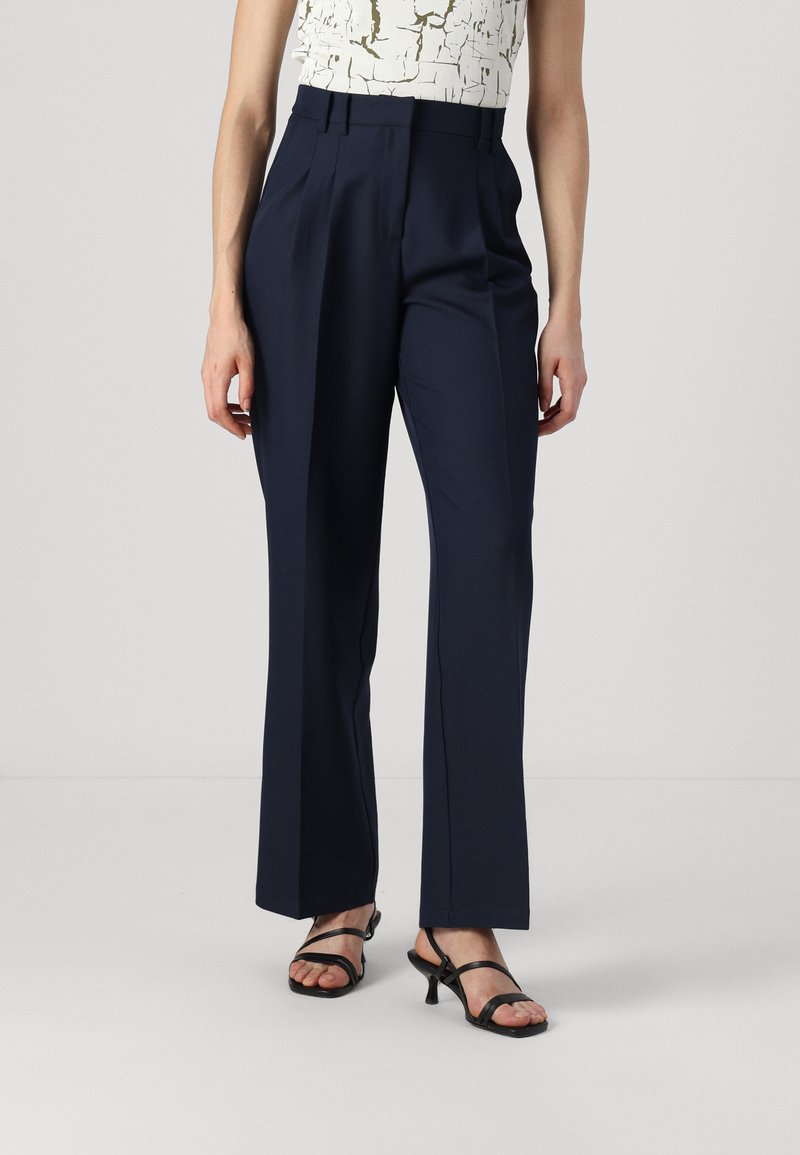 VILA VIWINNIE AYA PANTS - Nohavice - navy