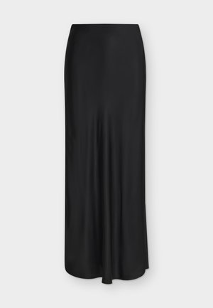 Bruuns Bazaar, KORTHALSIABBJOANELLE SKIRT - Maxiszoknya - black