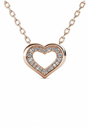 COLLIER ZEAL - Collana - or rosé / cristal