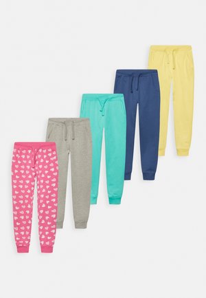 5 PACK - Tracksuit bottoms - multi-coloured /pink /yellow