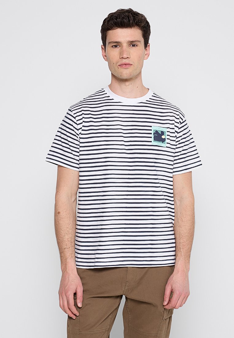 Mexx T-shirt print donkerblauw