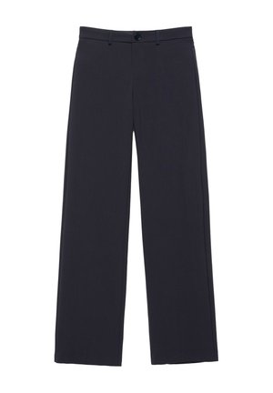 PULL&BEAR, PANTALÓN PINZAS - Pantalon classique - dark-blue denim