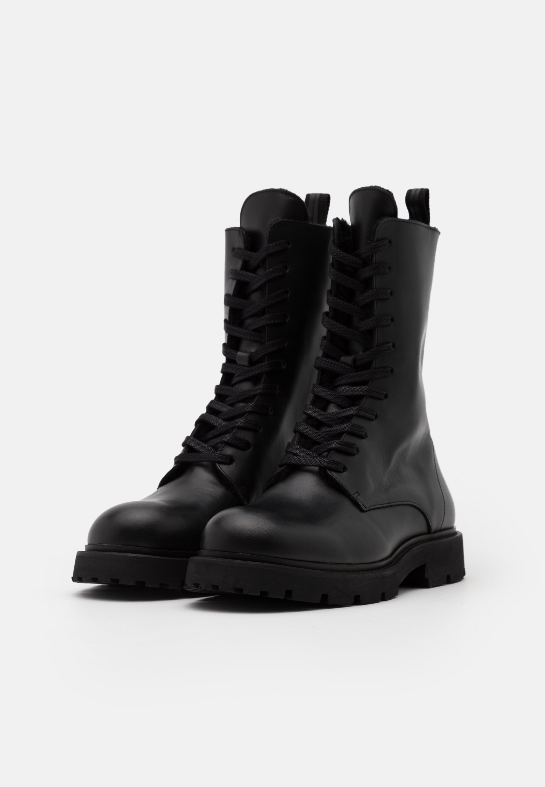 Filippa K KRISHA LACED BOOT Snörstövlar blacksvart Filippa K KRISHA LACED BOOT Snörstövlar black Zalando.se