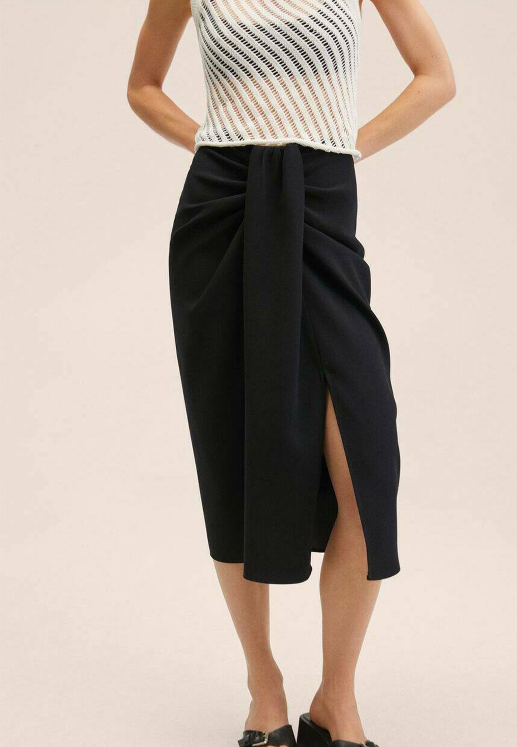 Mango CREP - de tubo - zwart/negro - Zalando.es