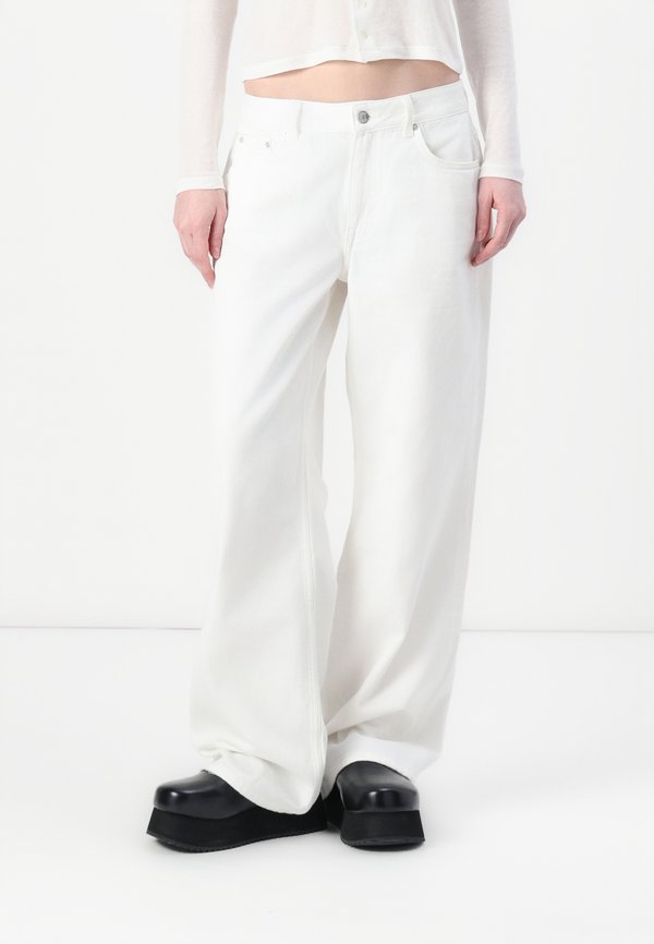 Straight leg jeans - eggshell