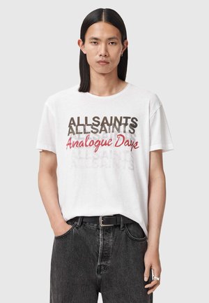 GRAPHITE CREW - T-shirt imprimé - optic white