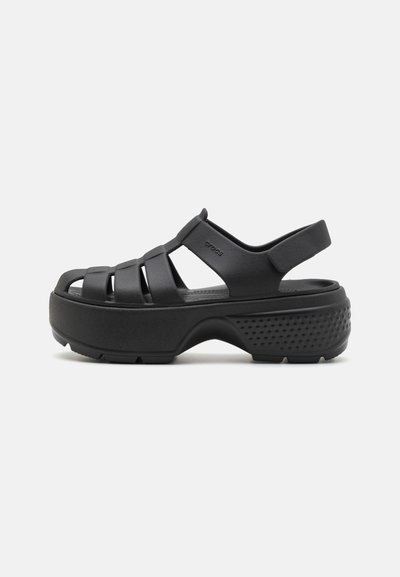 STOMP FISHERMAN UNISEX - Sandales de bain - black