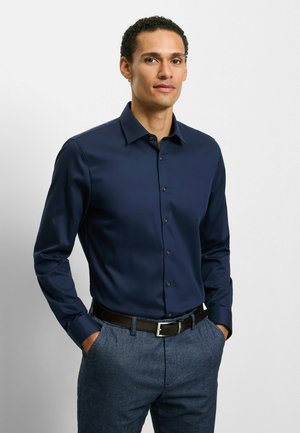 NEW YORK - Businesshemd - marine