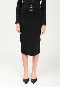 INFLUENCER Jupe crayon - black