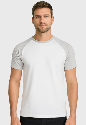 Humy, 2ER PACK MIT RAGLANÄRMELN - T-Shirt print - weiß