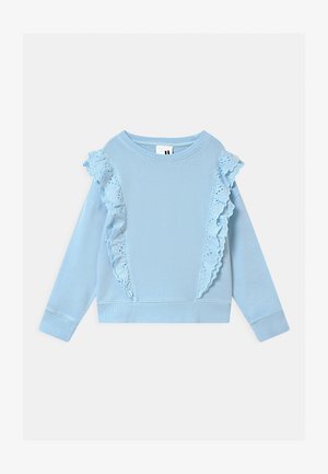 FENELLA FRILL CREW - Sweater - frosty blue