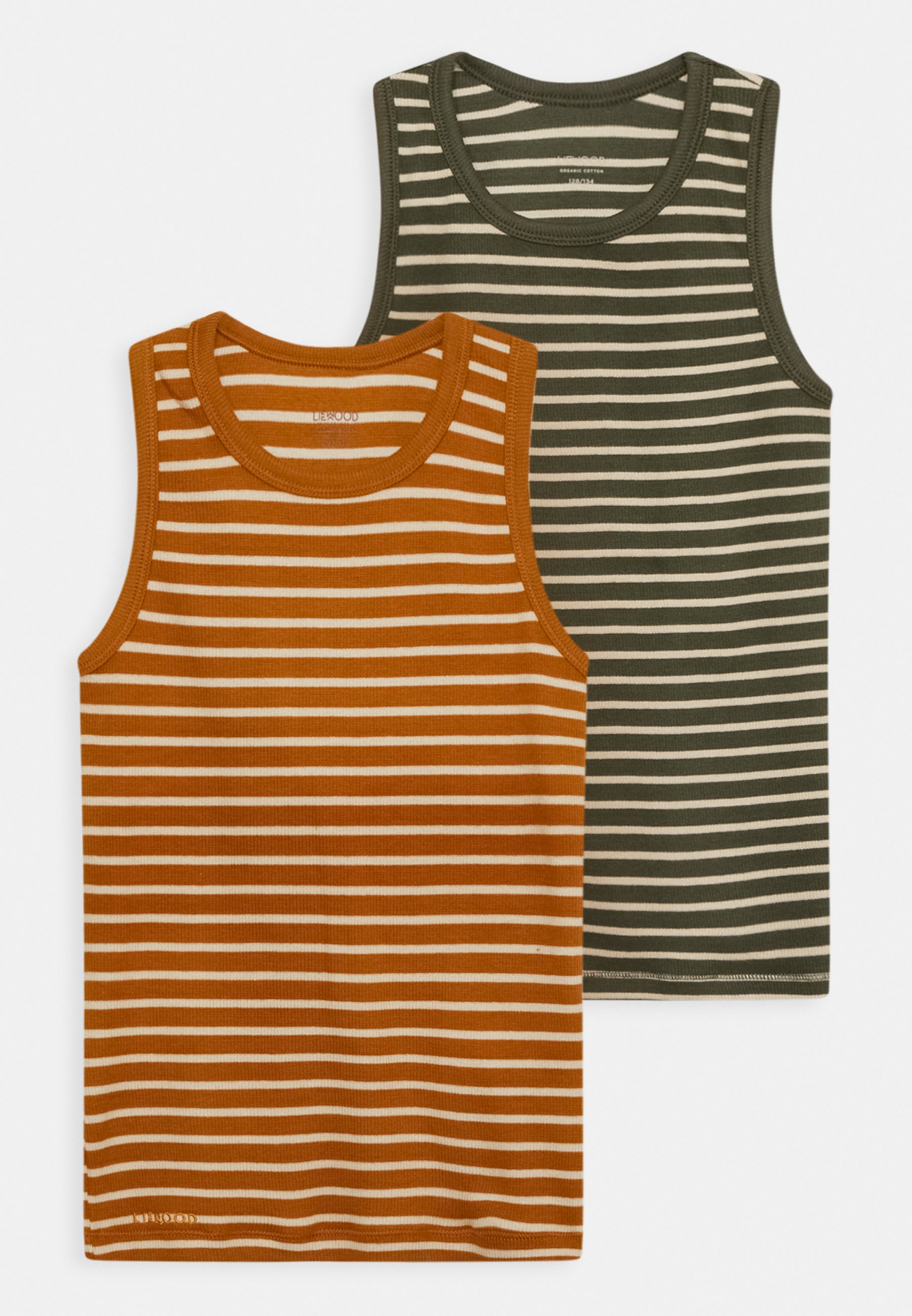 Liewood Naomi Tank Top Packung - 2 Bio-Baumwolle Unterhemden Mädchen
