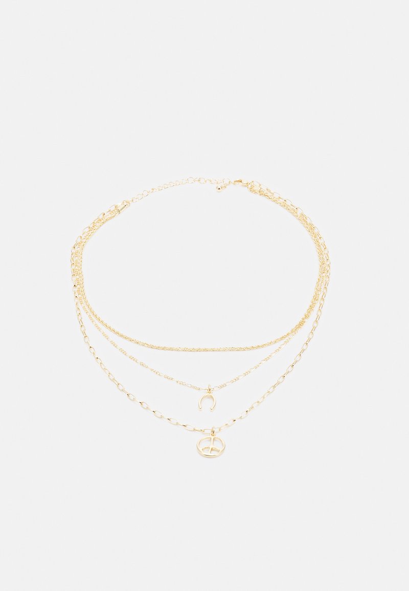 Damen Halsketten | Even&Odd Halskette gold-coloured/goldfarben - MW73199 Damen Halsketten | Even&Odd Halskette gold-coloured/goldfarben - MW73199