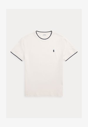 Polo Ralph Lauren CLASSIC FIT STRETCH MESH T-SHIRT - Jednoduché tričko - white