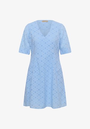 Culture, CUADELFINE SHORT DRESS - Vestido informal - powder blue