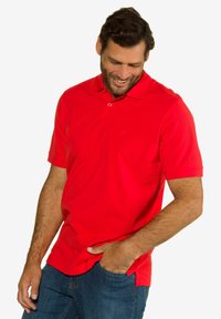 JP1880 GROSSE BIS KNOPFLEISTE - Piké - orange