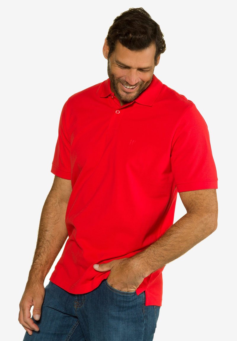 JP1880 GROSSE BIS KNOPFLEISTE - Piké - orange