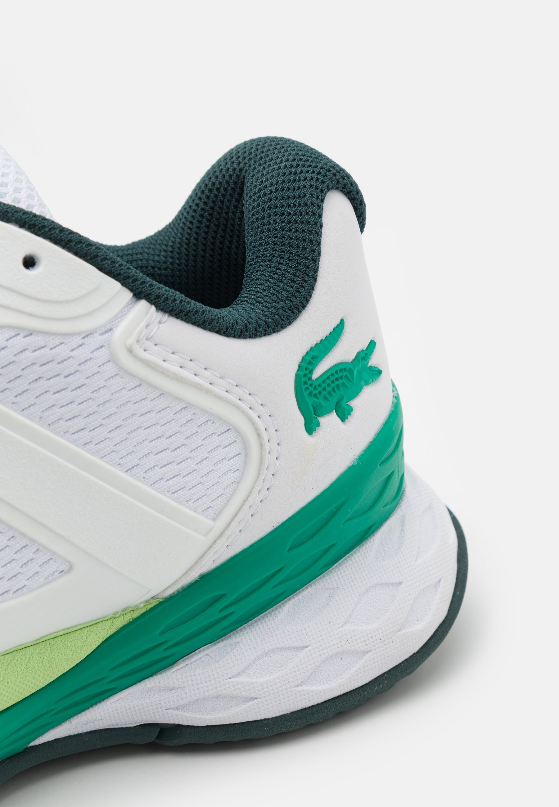 Lacoste Sport LC SCALE II - Tennisschoenen voor alle ondergronden -  white/green/wit - Zalando.nl